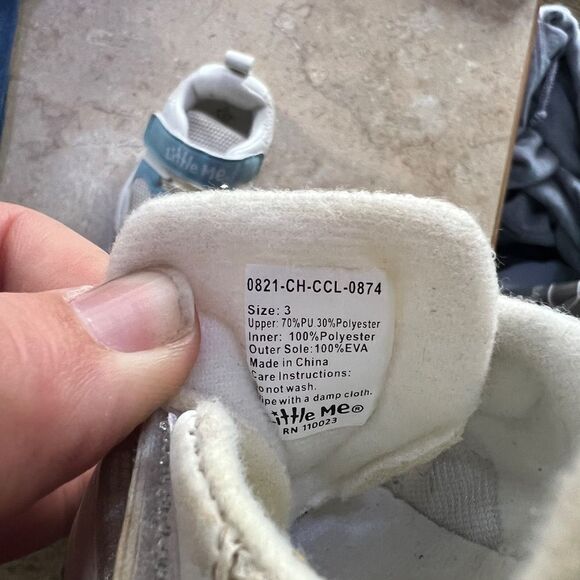 Little Me Baby Sneakers - Picture 6 of 10